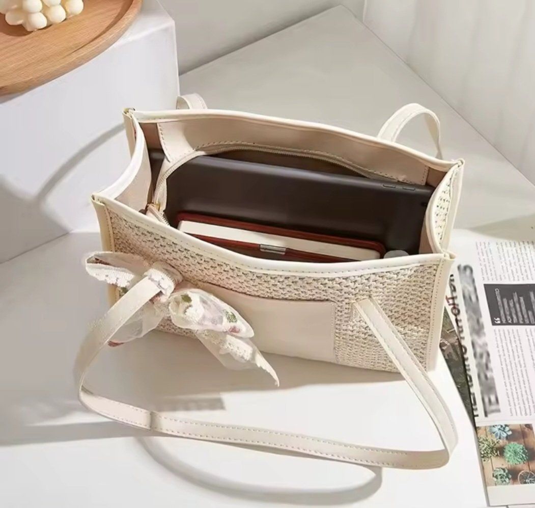 Borse da donna: Sac en paille beige – Nuovo e nell'imballaggio originale da Fribourg venduto da VictoriaShop7 2