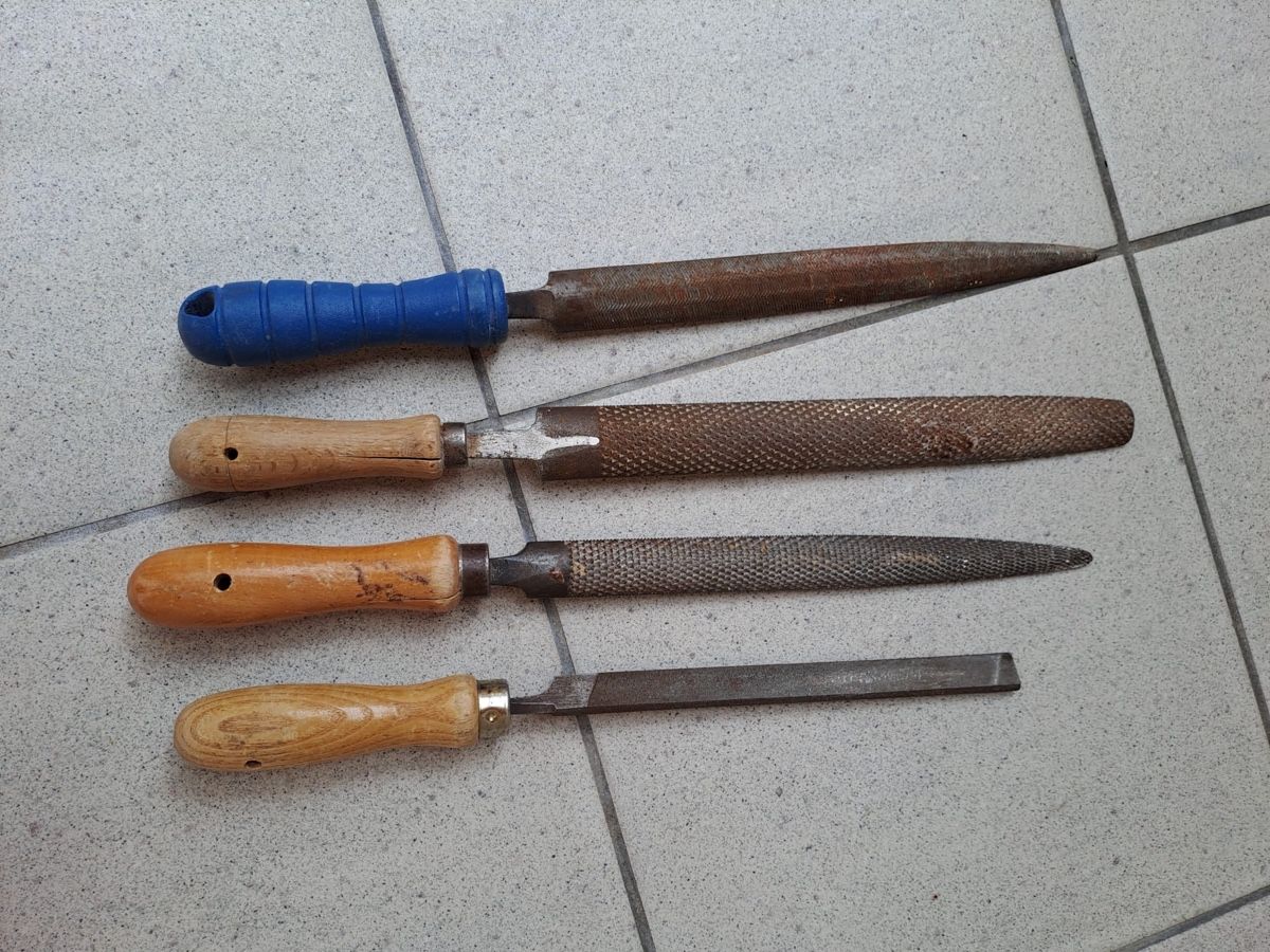 Alle Werkzeuge: 4er Set gebrauchte Werkstatt Feilen – Gebraucht aus Bottenwil von Guguseli014