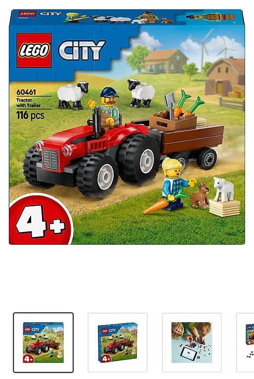 Lego Giocattoli: Lego Traktor mit Anhänger – Usato da Biel-Benken BL venduto da Nick_3j8