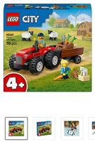 Lego Traktor mit Anhänger