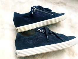 KENNEL + SCHMENGER 37 SNEAKER SCHUHE BOOTS LEDER SCHNÜRER