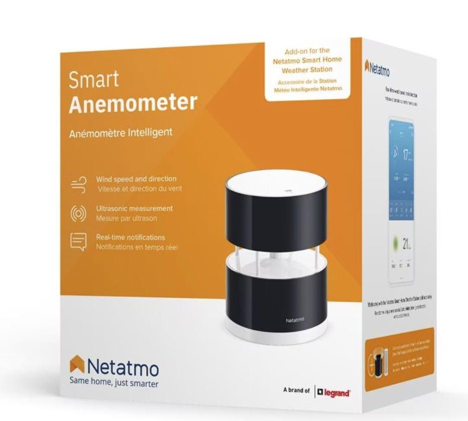 Netatmo Altro per la casa: Netatmo Smarter Windmesser, Fabrikneu – Nuovo e nell'imballaggio originale da Unterengstringen venduto da Tnovus 2