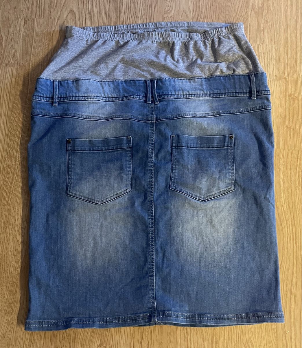 C&A Röcke: Schwangerschafts-Jeansrock  – Gebraucht aus Röschenz von Kikis-Brocki 1