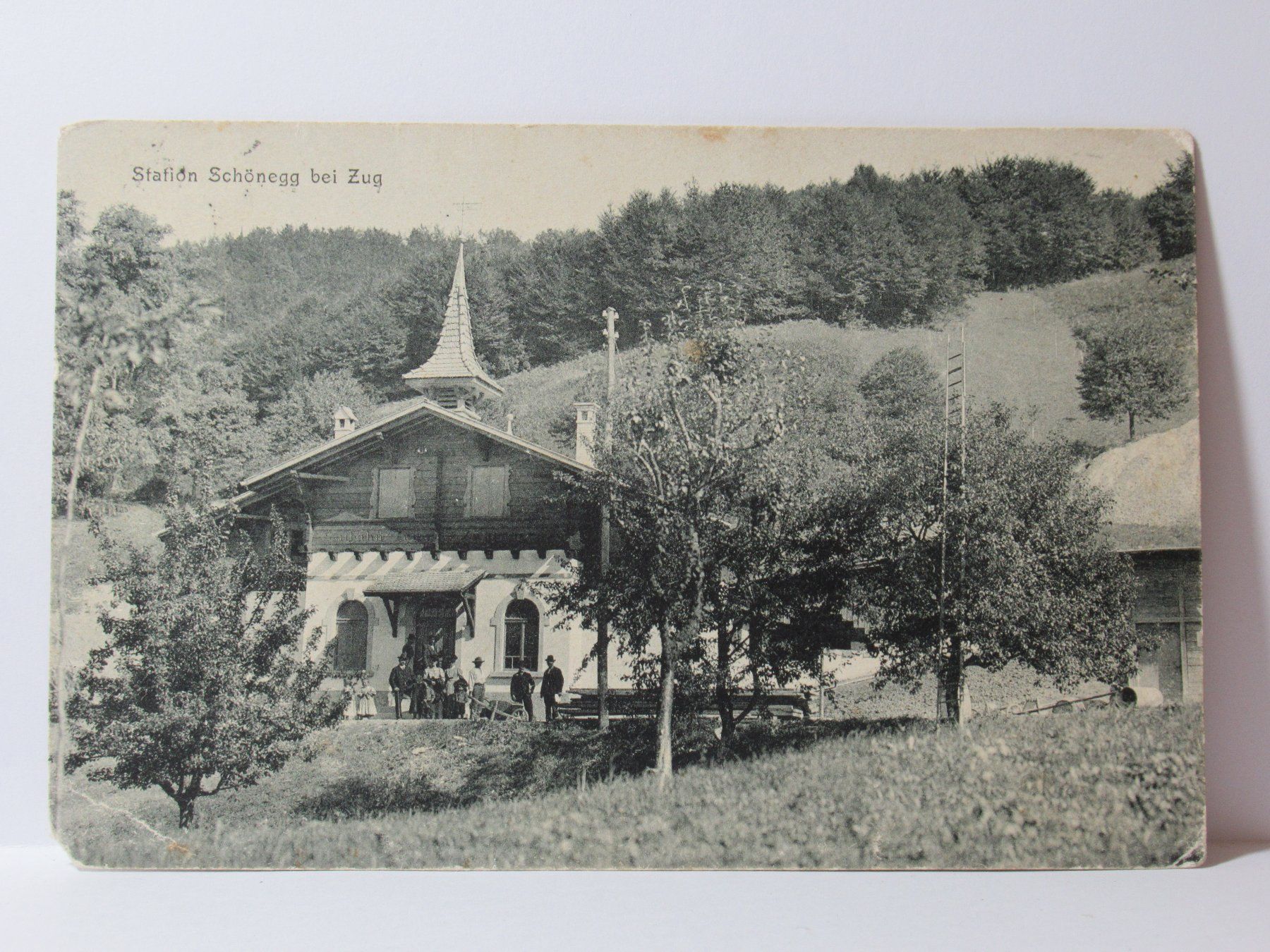 Cartoline postali: Station Schönegg bei Zug 1910 – Usato da Grenchen venduto da Bluemchen1900 1