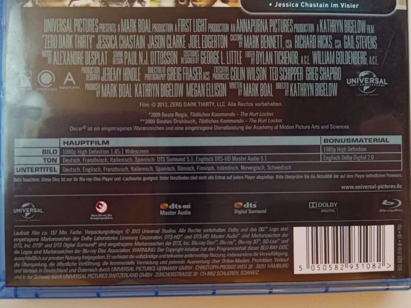 Alle DVDs: Zero Dark Thirty – Gebraucht aus Liestal von Kratzilla 3