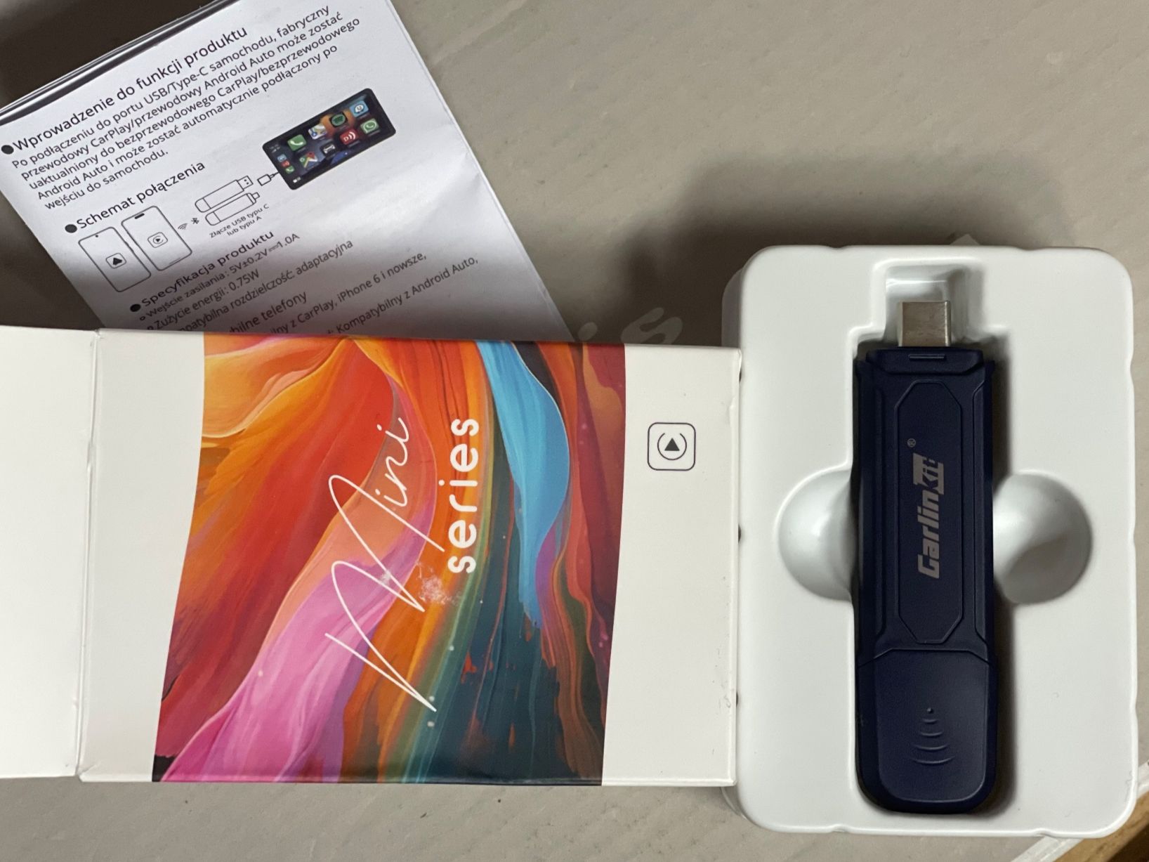 Lettore multimediale & Streamer: Carlinkit Mini SE Pro Wireless CarPlay Android Auto Adapter – Nuovo (secondo la descrizione) da Muri b. Bern venduto da AdidasCollector 1