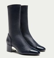 Massimo DUTTI Stiefelette Chanel Look Zara Königsschuhe l