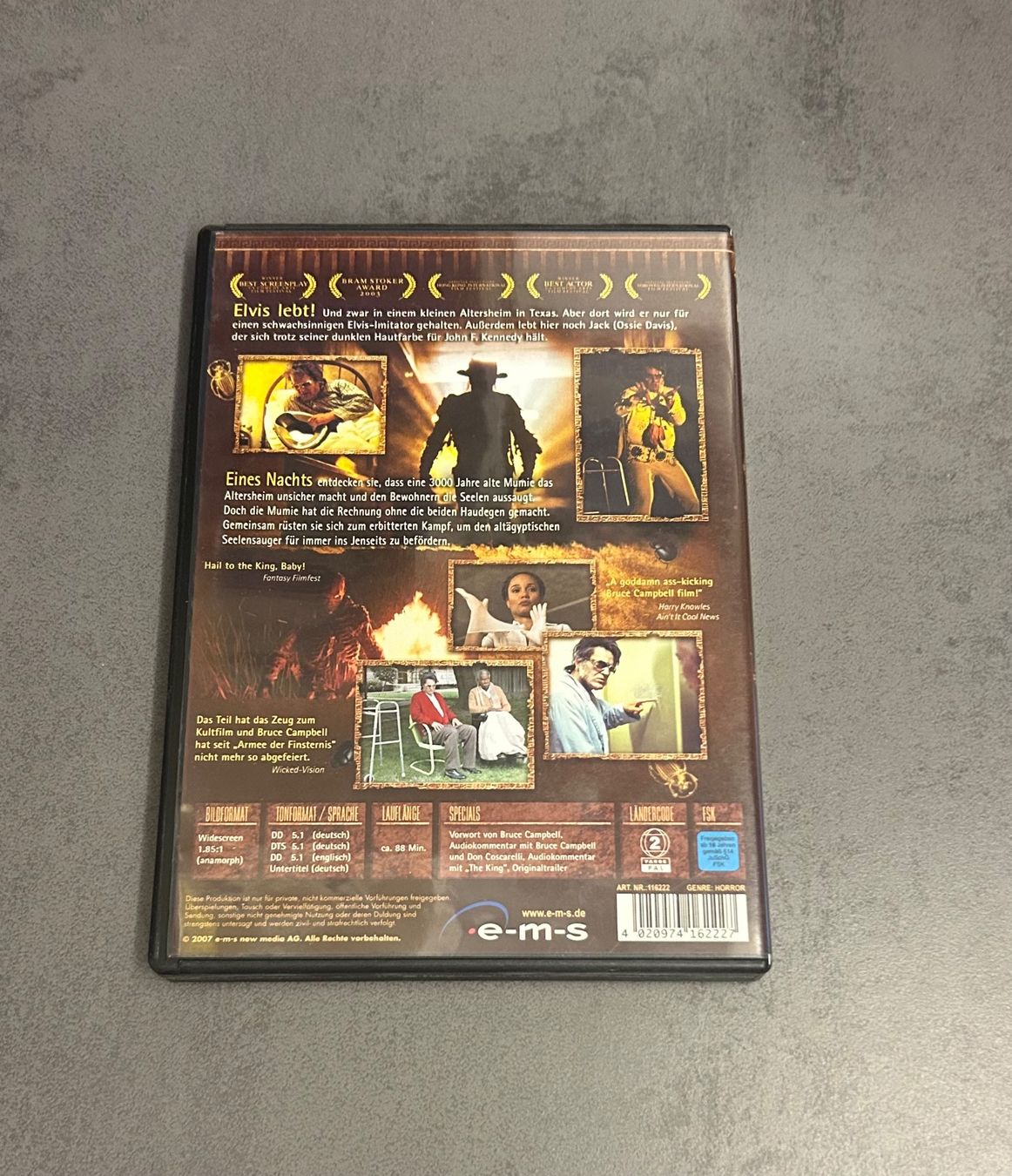 Tutti i DVDs: Bubba Ho-Tep DVD – Usato da ulisbach venduto da efbtr 1
