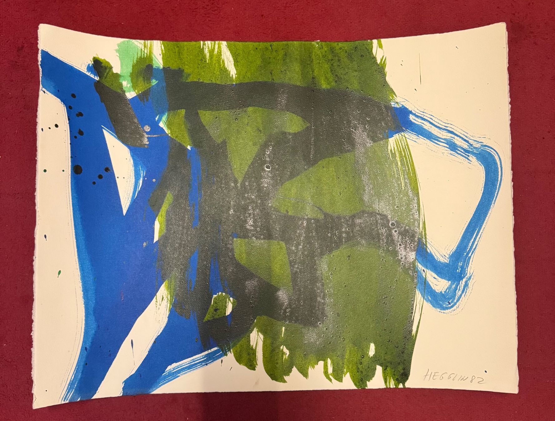 Dipinti: Aquarell Hand signiert Bild – Usato da Schlieren venduto da Freundlich02