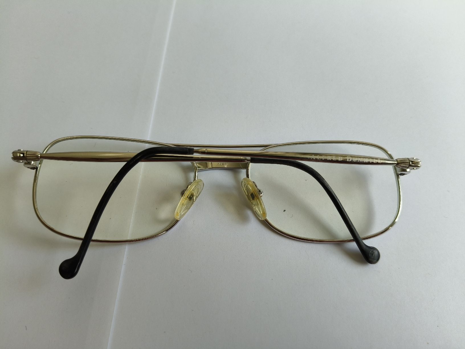 Dunhill Occhiali & Lenti: Alfred Dunhill Spectacles Vintage, Silver Frame 53[]21 – Usato da Zürich venduto da sha_vw65 5