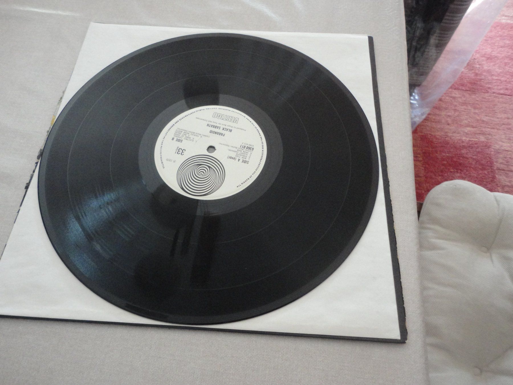 Dischi in vinile: Black Sabbath Paranoid spécial édition – Usato da Morges venduto da toutoccaz 9