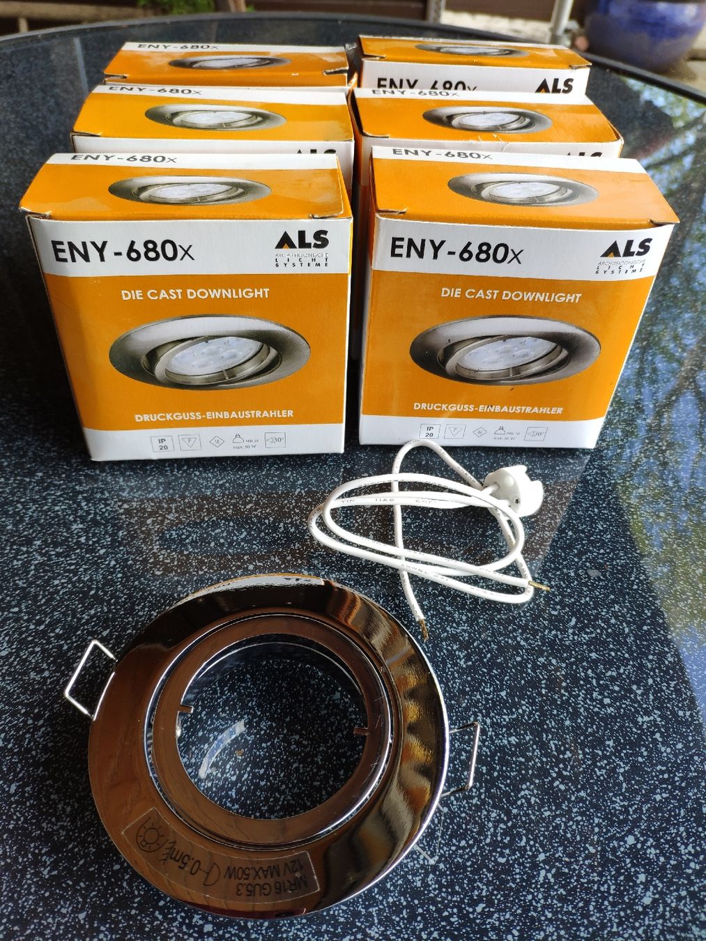 Lampadari & plafoniere: 10x Eny-680x Einbaustrahler, schwenkbar, neu – Nuovo e nell'imballaggio originale da Wileroltigen venduto da mazdaren22 1