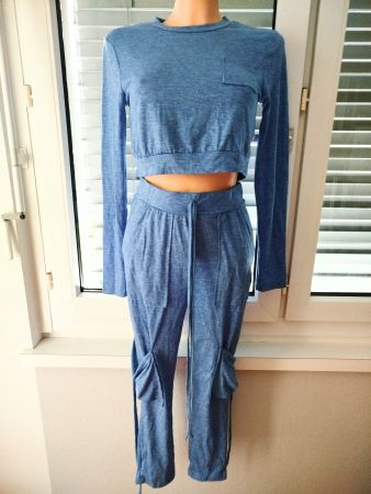 Set aus Bluse und Hose, Größe S