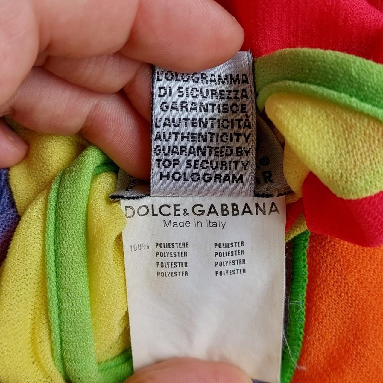 Dolce & Gabbana Vestiti: Vintage 2003 Dolce & Gabbana mesh patchwork mini dress – Usato da Lausanne venduto da l0ok0co0l 3