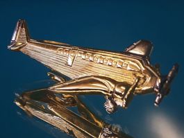 Flugzeug __ Krawatten Spange __ Junkers JU-52