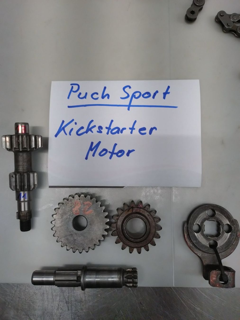 Puch Motori: Puch sport NL/NS Getriebeteile – Usato da Andwil TG venduto da Grappa07