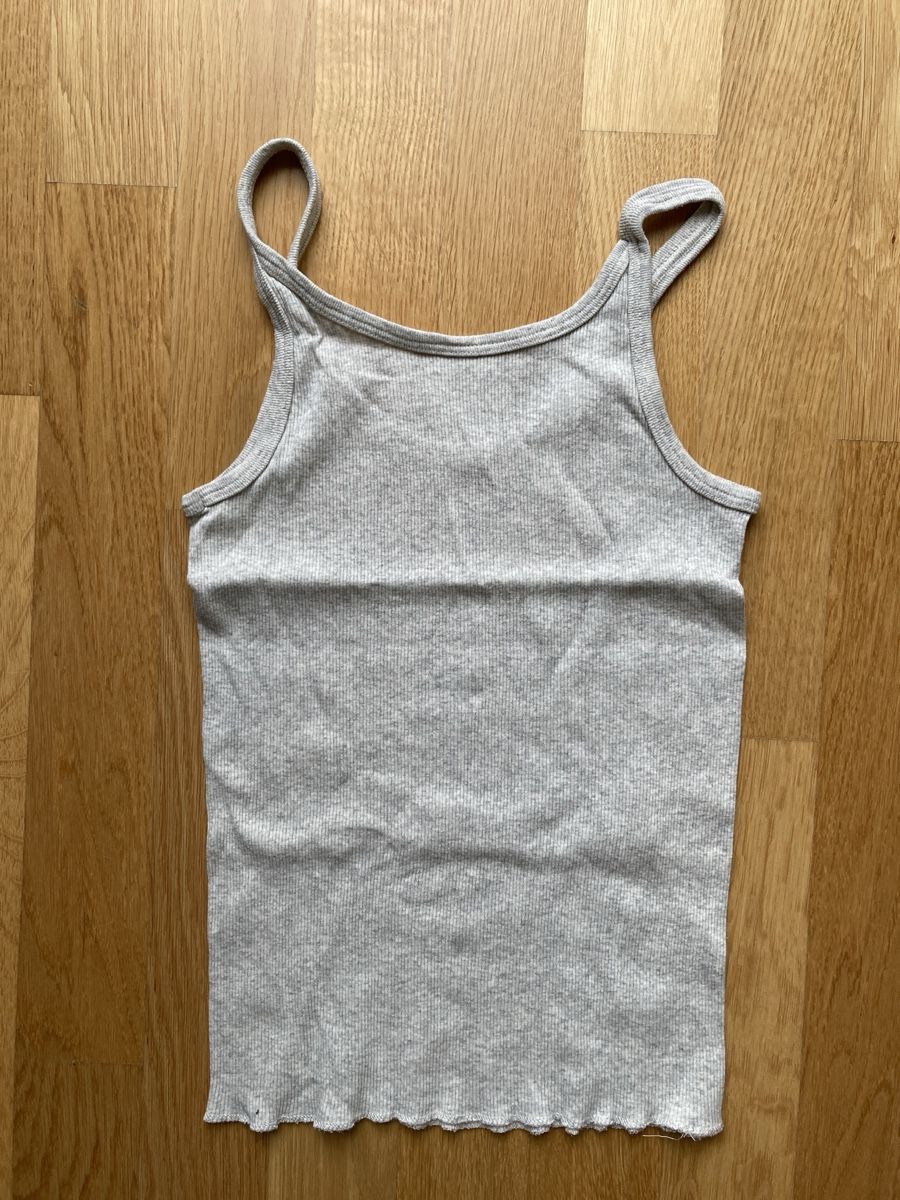 Brandy Melville Top: Hellgraues Top | Brandy Melville * onesize – Usato da Basel venduto da AufeinenBlick 5