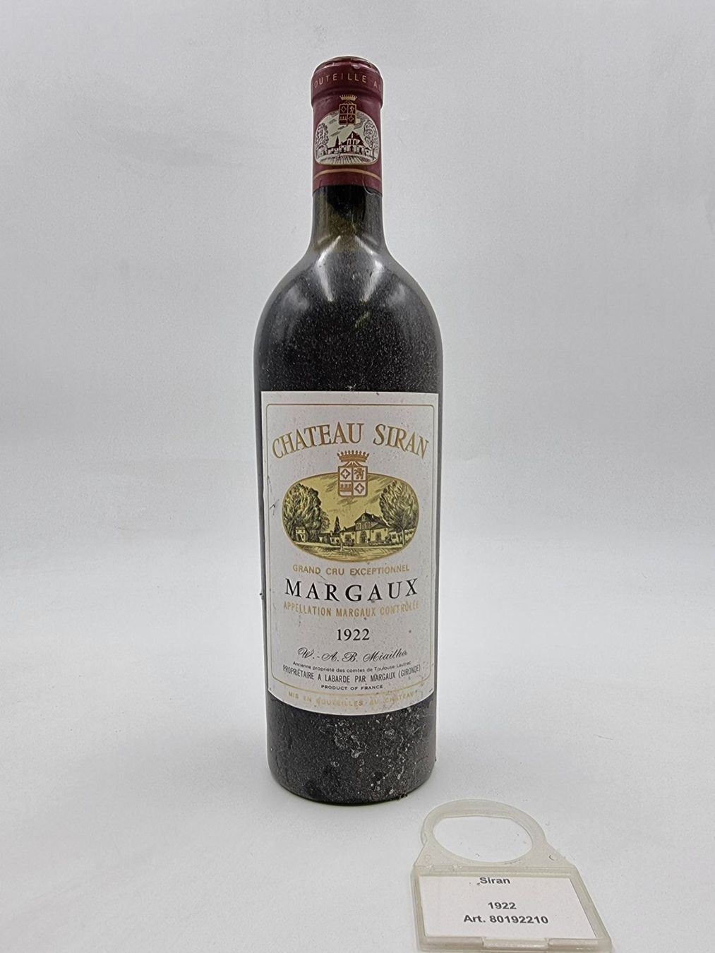 Vino: 1922 Château Siran MC – Nuovo (secondo la descrizione) da Dübendorf venduto da Gastrovin