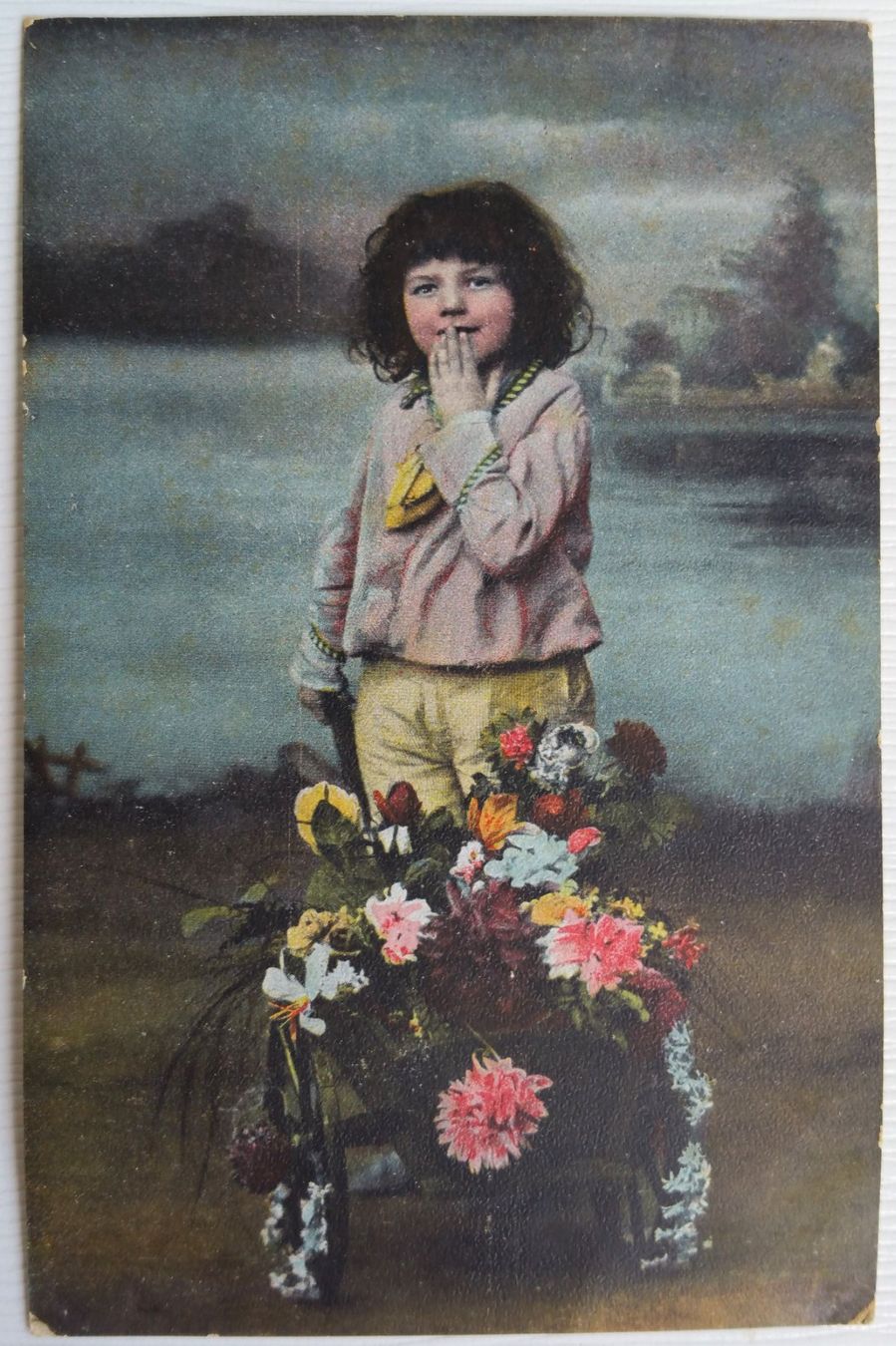 Cartoline postali: 3x AK von 1906-09: Junge – Usato da Oberriet SG venduto da Krishna111 3