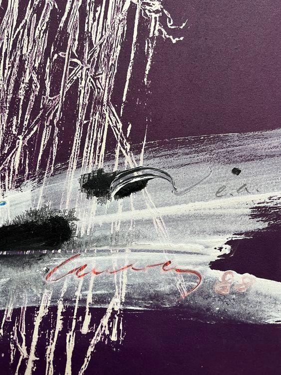 Grafica & Litografie: KÜNSTLER ? LITHOGRAPHIE SIGNIERT PROBE – Usato da Gersau venduto da grafik-kunst 3