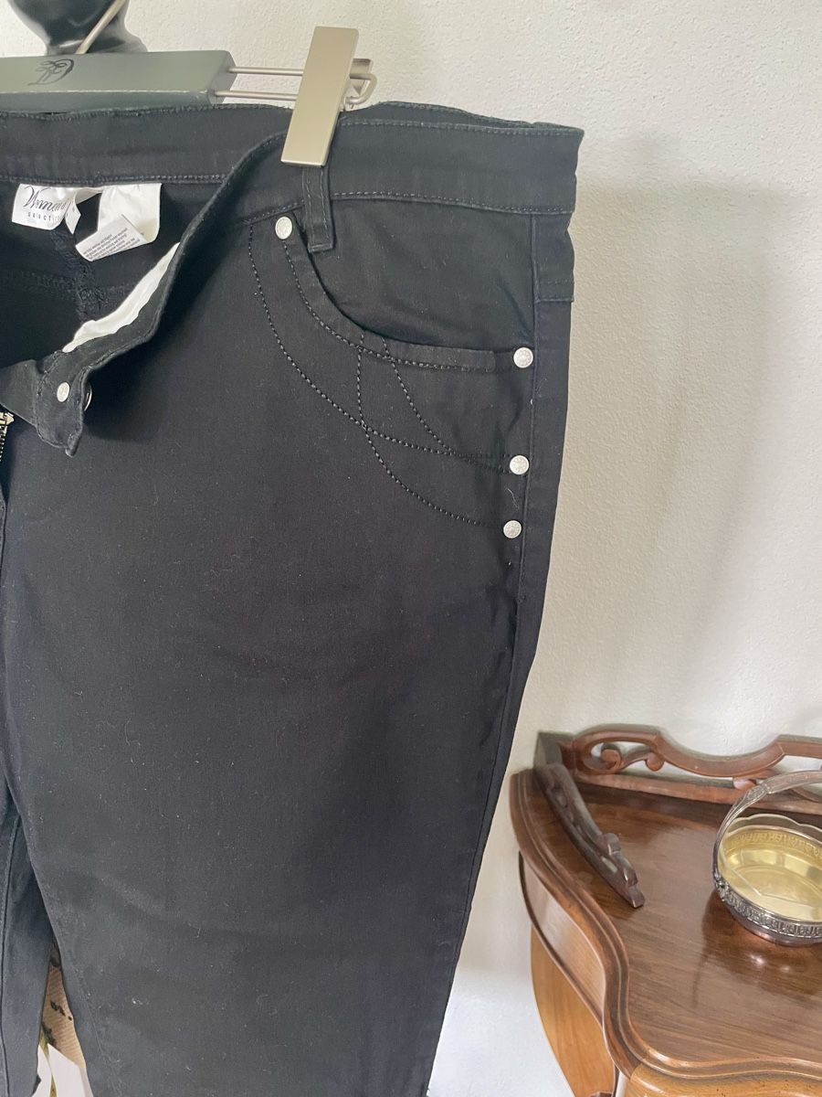 Hosen: Damen Capri Hose Gr. 52 schwarz – Neu (gemäss Beschreibung) aus Emmenbrücke von Ladyboutique 2