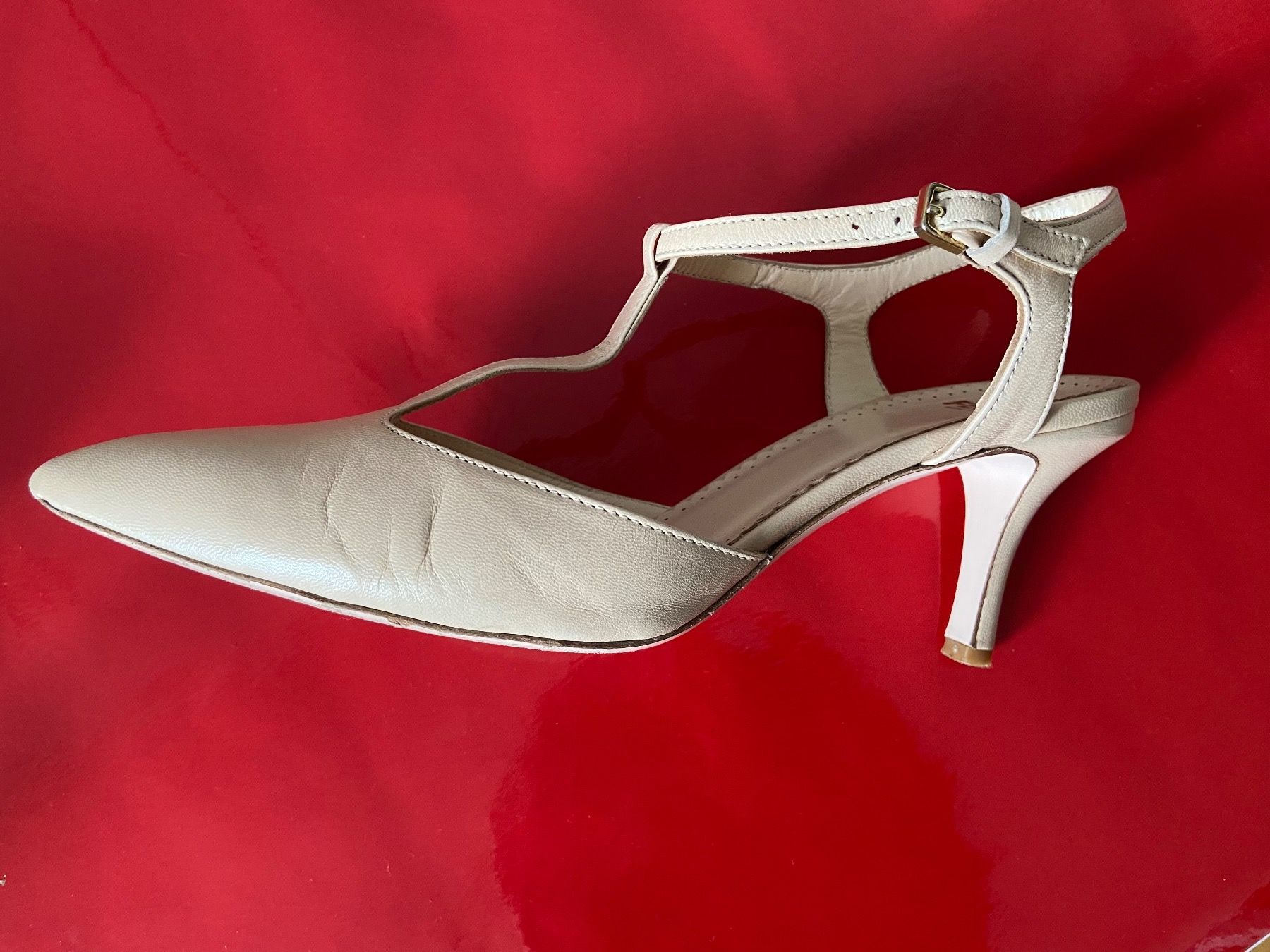 Scarpe da donna: Sling-Pumps hellbeige – Usato da Zürich venduto da ConnieS01 4