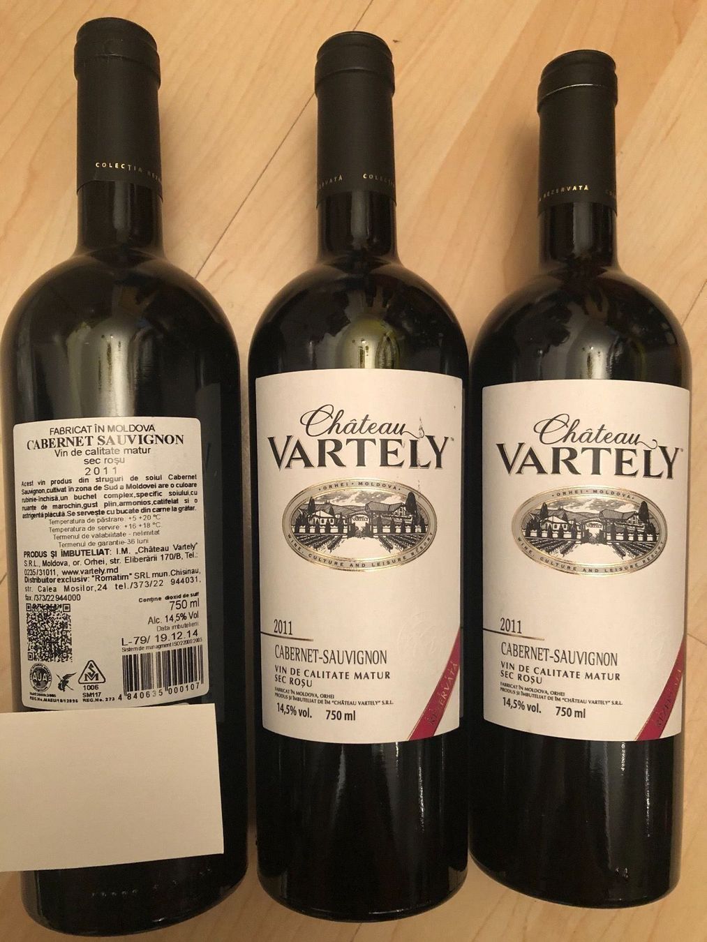 Vins: Vartely, Cabernet Sauvignon Rezerva,2011 – Neuf avec emballage d'origine à Wald ZH par mlnt 2