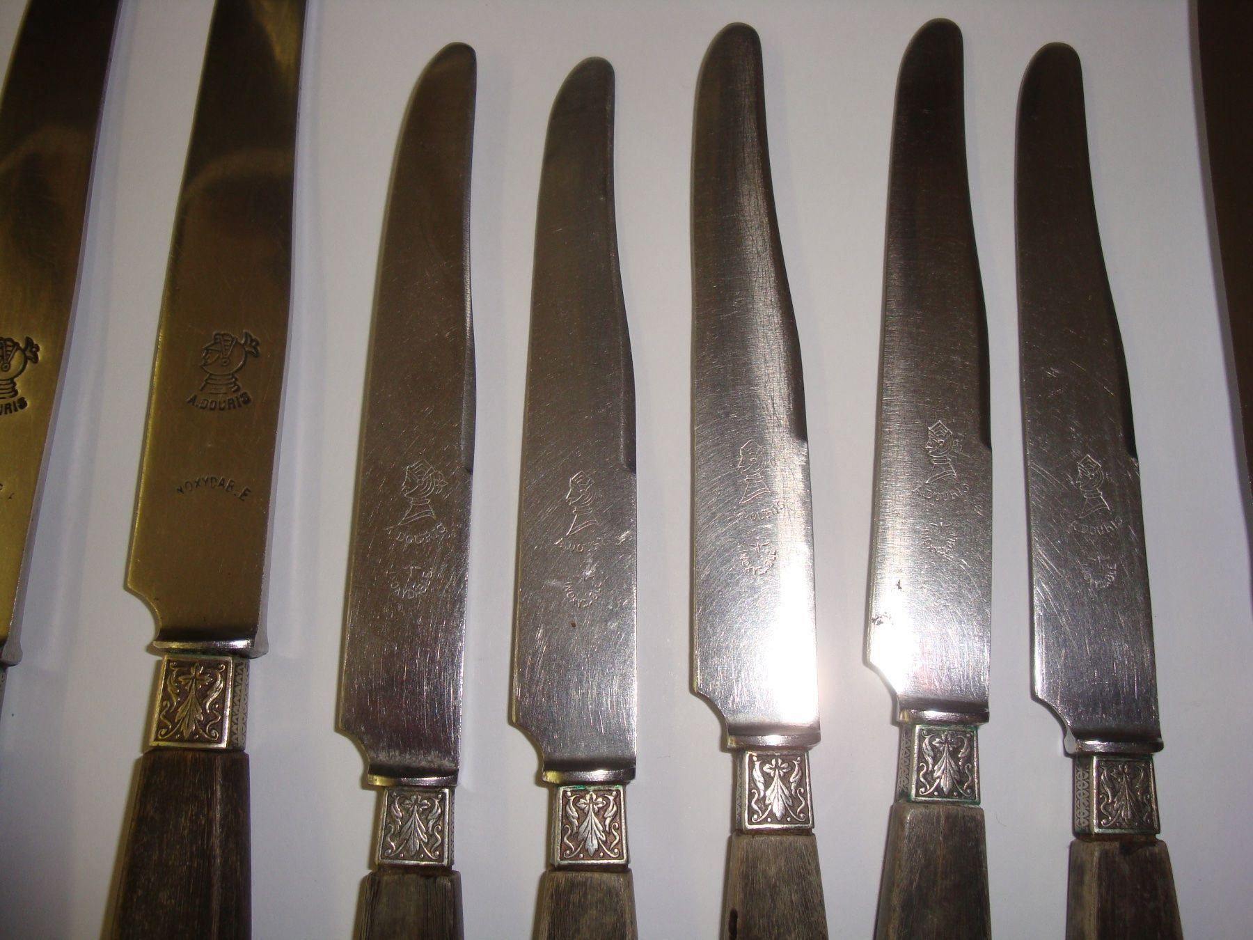 Set di posate: Konvolut 3 Essmesser, 5 Dessertmesser – Usato da häusernmoos venduto da buc_8ftk 3