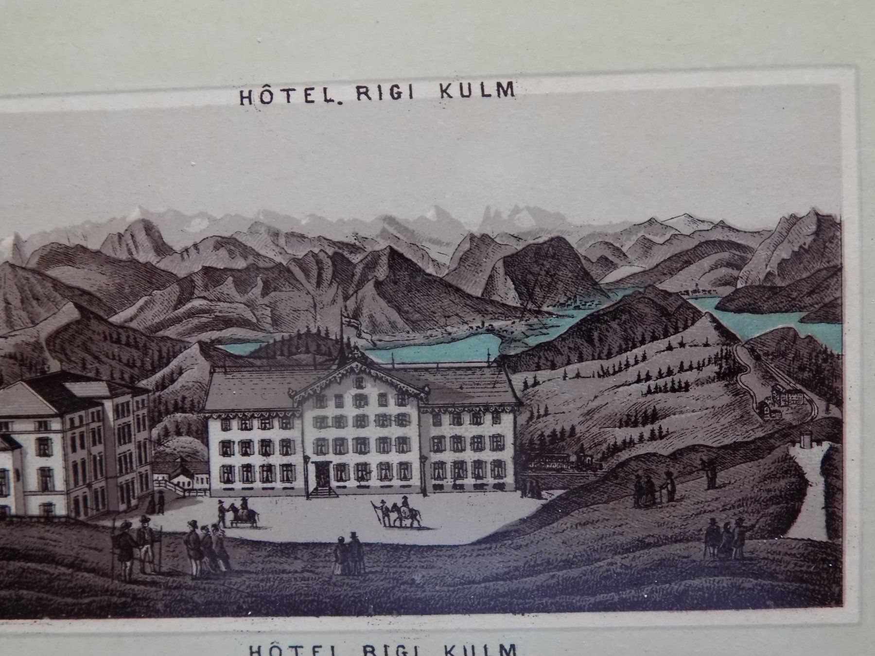 Gravures: Hotel Rigi Kulm – D'occasion à Risch par Antikfee 2