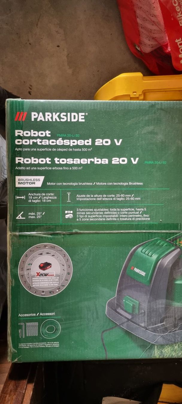 Parkside Rasenmäher: Robot Tondeuse PARKSIDE® 20V "PMRA 20-Li B2" – Neu und originalverpackt aus Corcelles NE von dan_y7zm 1