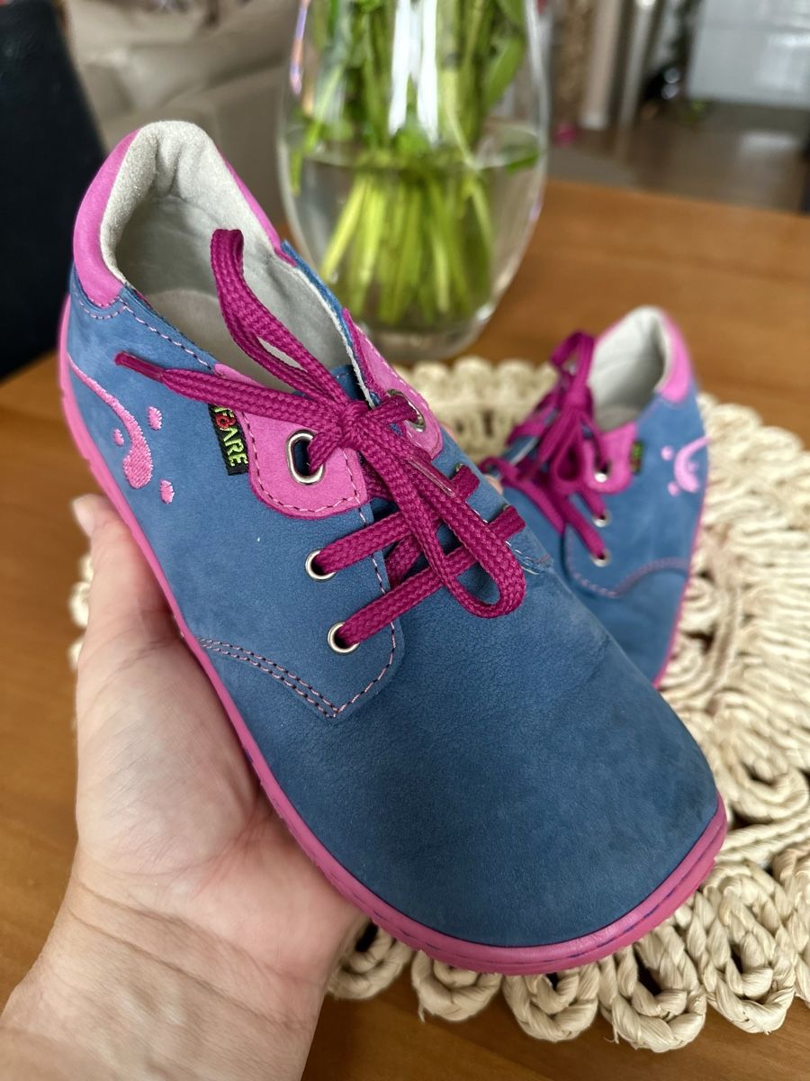 Schuhe für Jungen: FARE Barfussschuhe Gr. 32, blau-pink – Gebraucht aus Obfelden von dafae 1