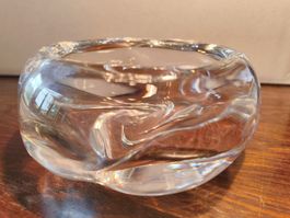 Orrefors Glasschale Schweden vintage Signiert Midcentury