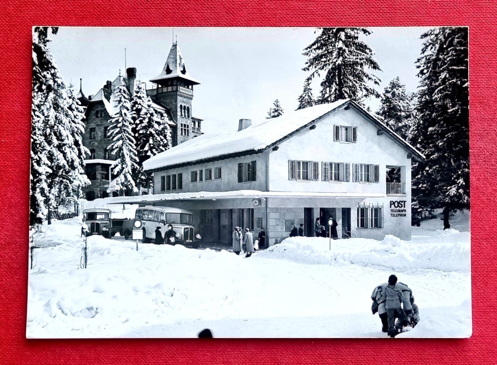 Flims-Waldhaus - Postauto - Foto Geiger - 1950 (Gebraucht) in Rothrist ...