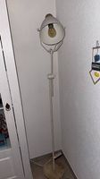 Lampe sur pied style industriel  bois & metal