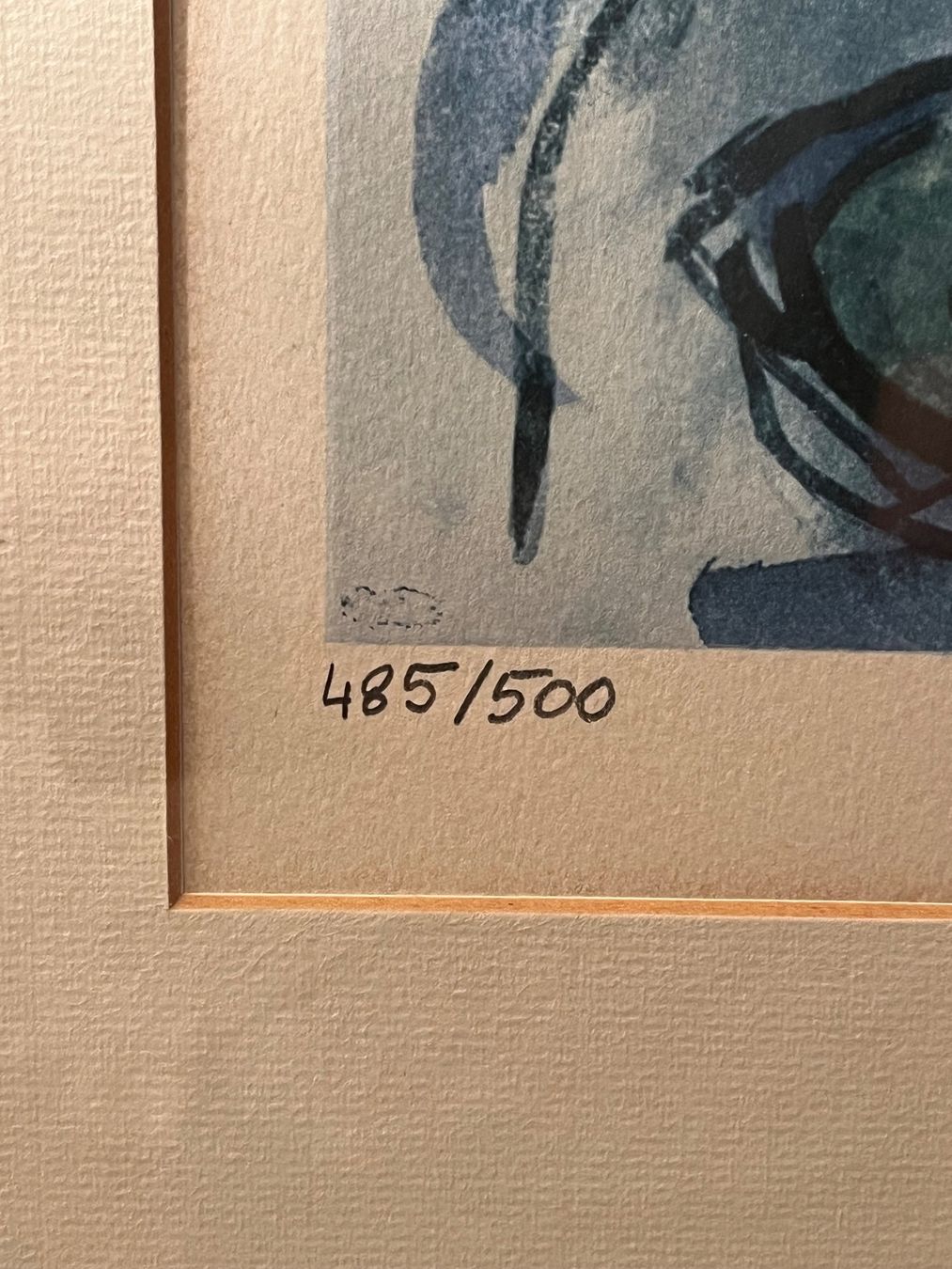 Gemälde: Marc Chagall – Lithographie "Bouquet fleuri sur table" – Gebraucht aus Basel von PAUL_ART 3