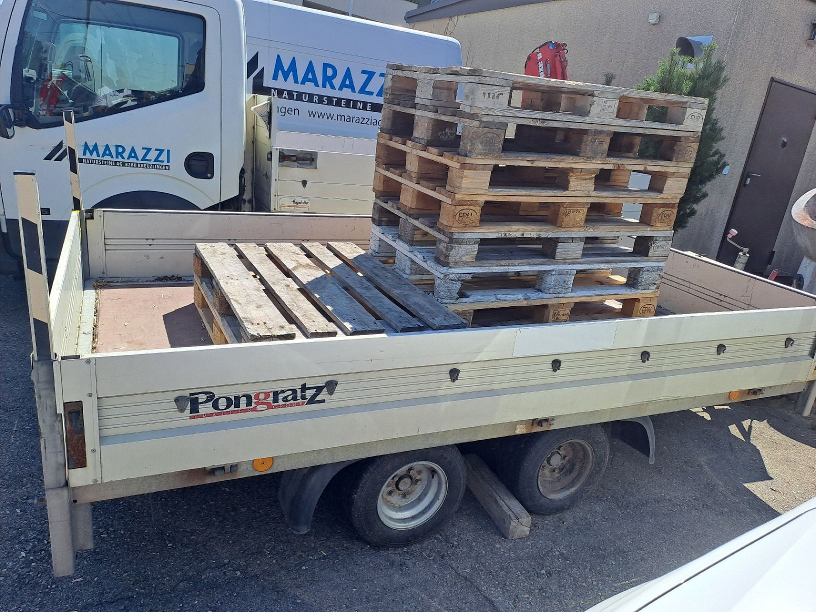 Pongratz Anhänger: Pongratz Anhängerpritsche gebraucht – Gebraucht aus Kreuzlingen von lilo224 2