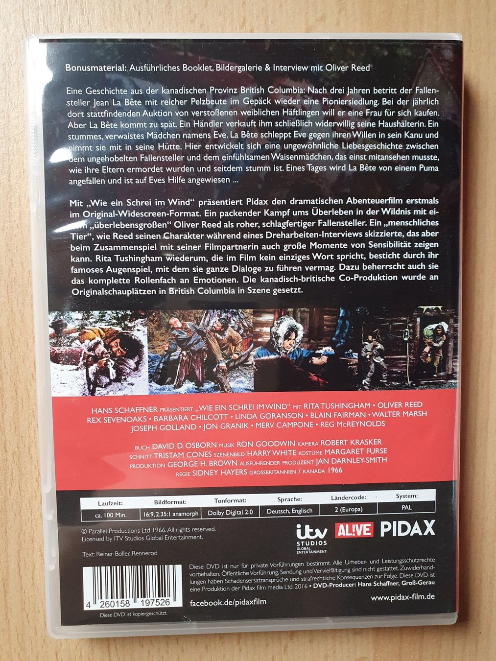 Tutti i DVDs: DVD - Wie ein Schrei im Wind – Usato da St. Margarethen TG venduto da Schachmatt 1
