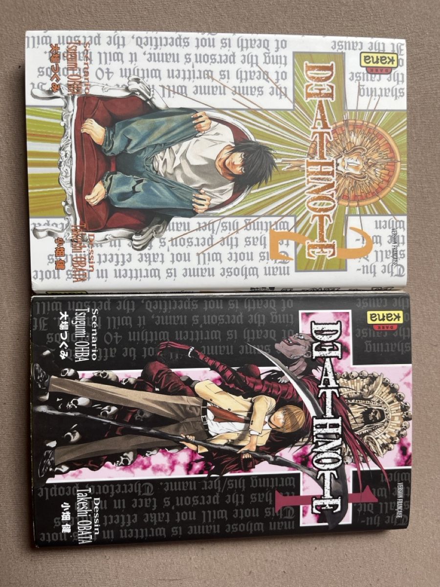 Libri: Manga Death Note TOME 1-2  – Nuovo (secondo la descrizione) da Satigny venduto da NathMimi