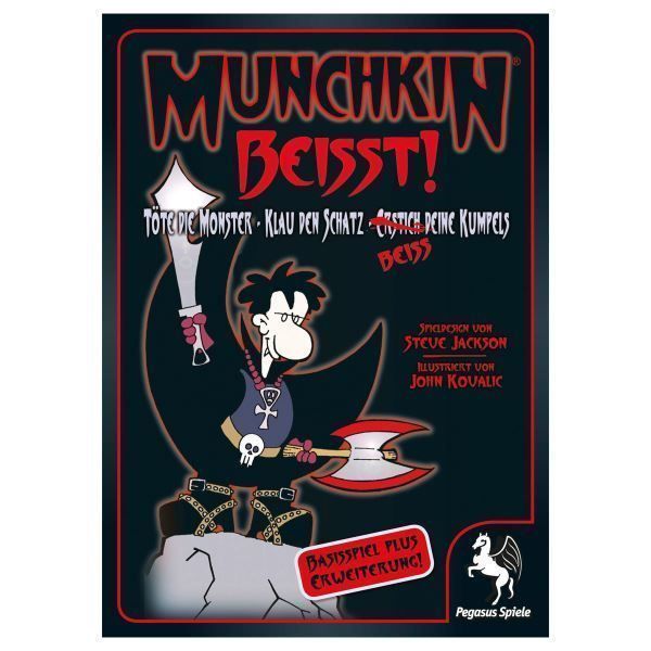 Giochi: Munchkin beisst, 1 u. 2, Pegasus, neu – Nuovo e nell'imballaggio originale da Turbenthal venduto da TopToys
