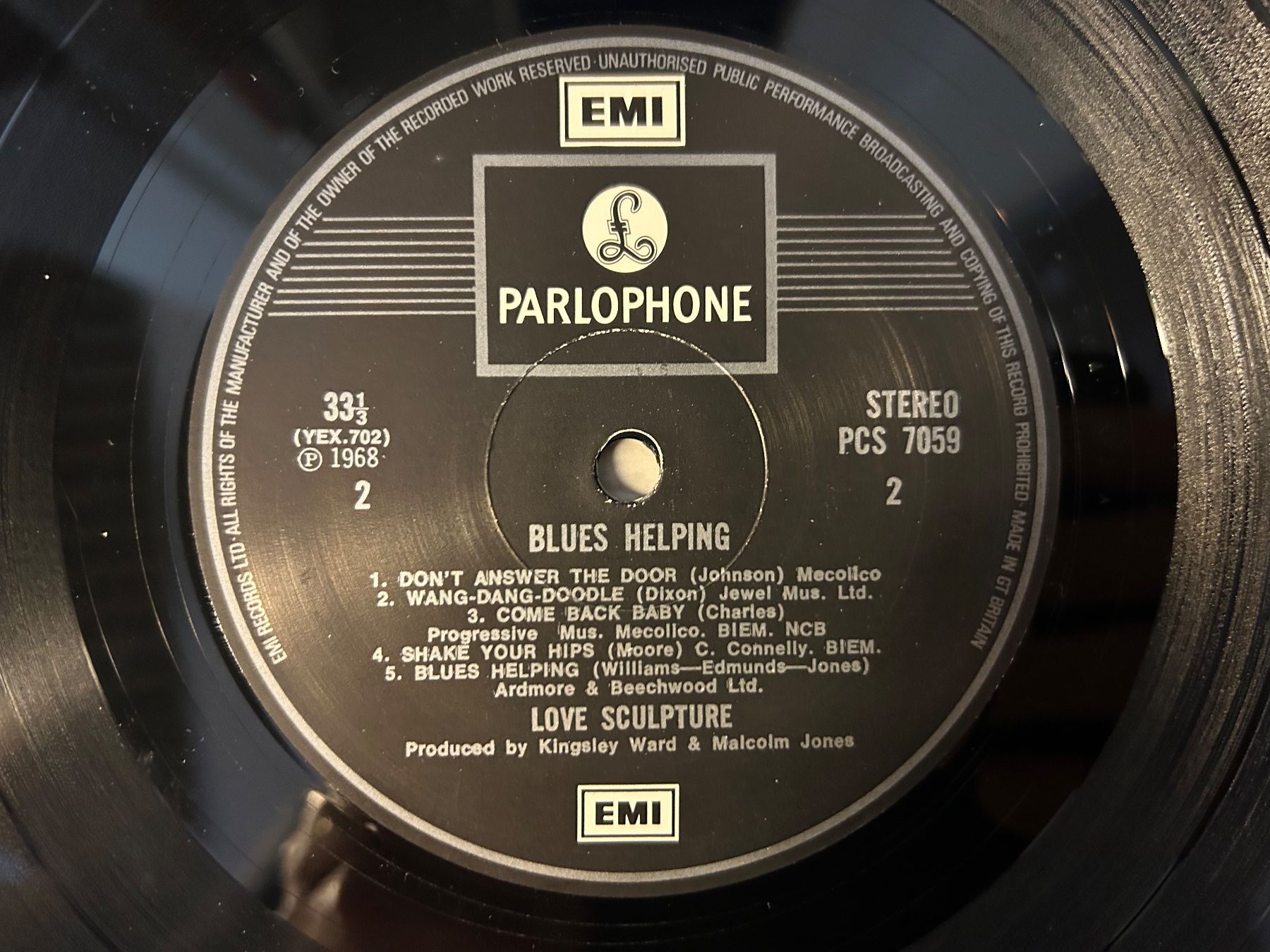 Vinyles: Love Sculpture - Blues Helping – D'occasion à Aesch BL par BlueMusicRecords 3