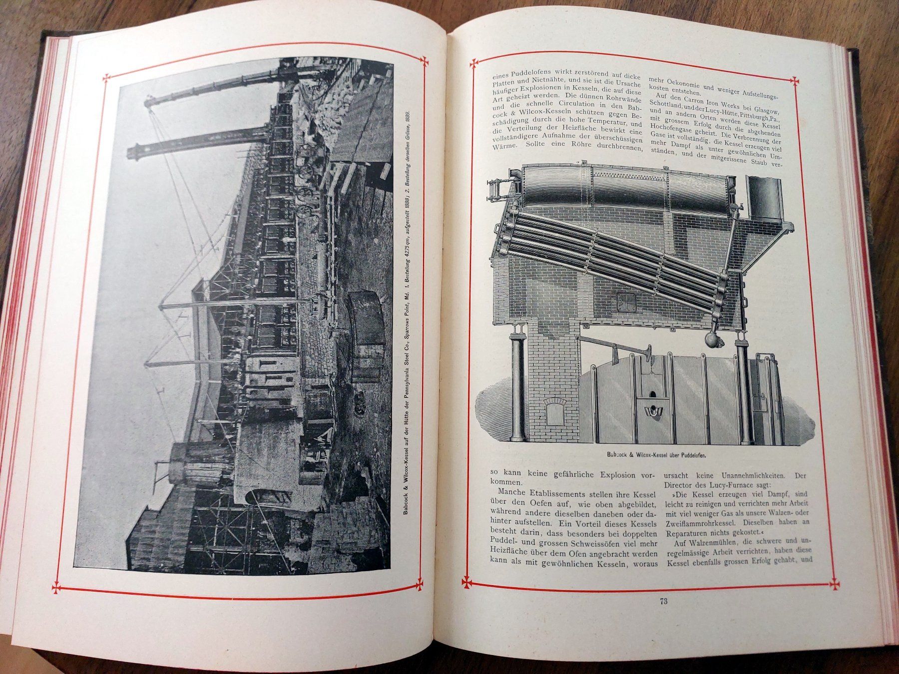 Libri: Antikes Buch Dampfmaschinen-Kessel Technik – Usato da Schönenwerd venduto da Steidi 6