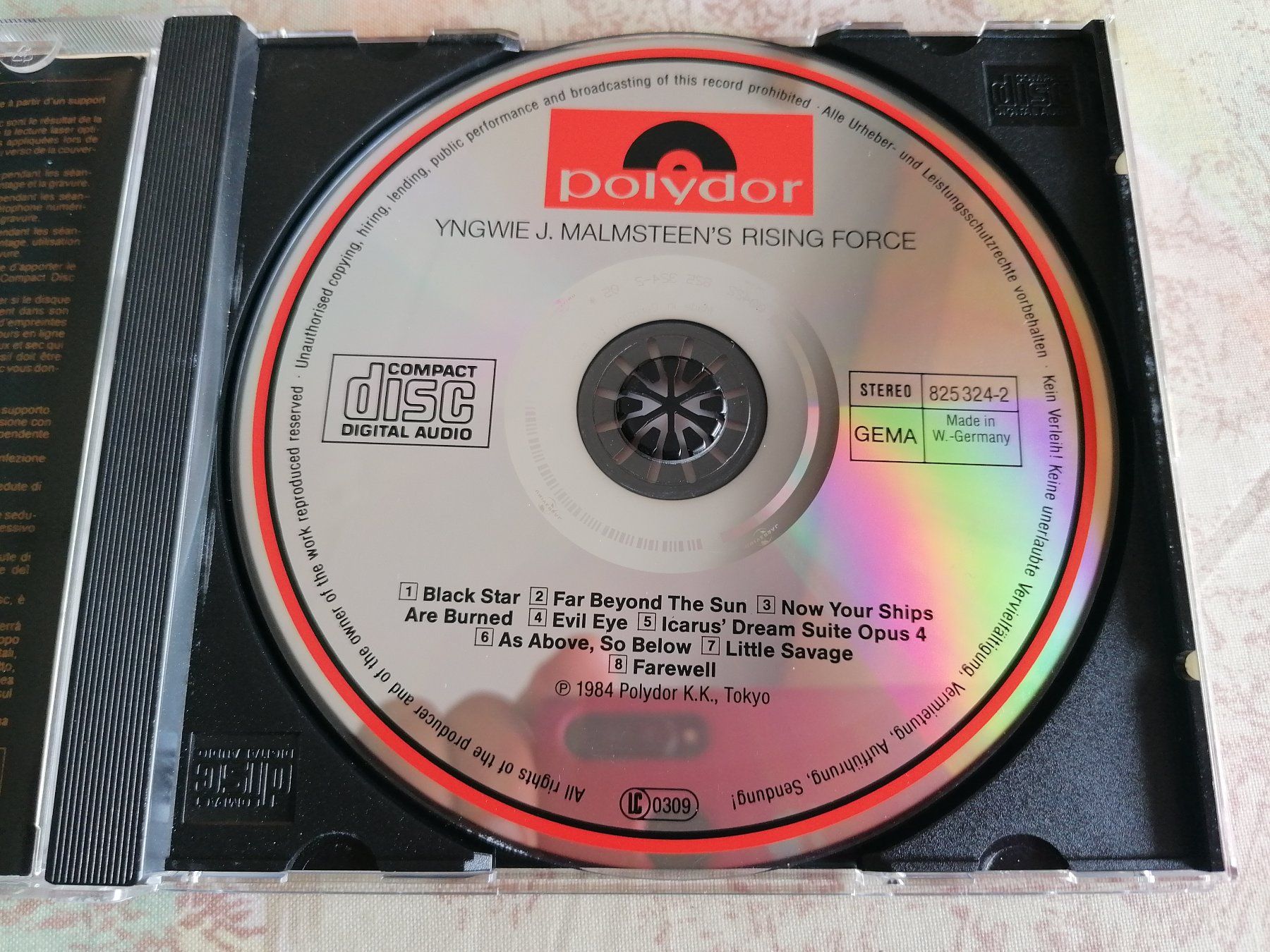 CDs: YNGWIE J. MALMSTEEN'S - RISING FORCE 1984 – Neu (gemäss Beschreibung) aus Ermenswil von easyric 1
