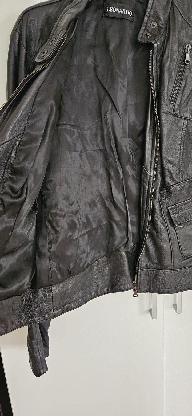 Giacche: Leonardo Lederjacke Damen Gr. S, schwarz – Usato da Hellbühl venduto da Veci02 3