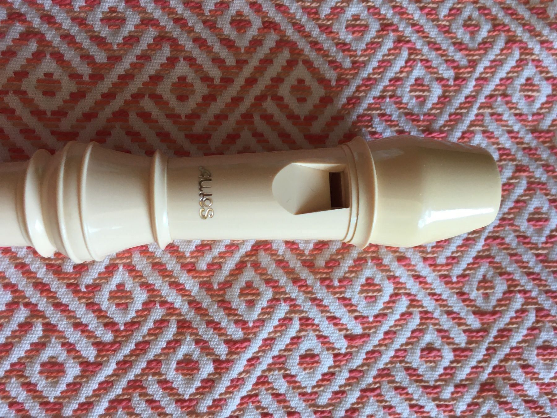 Musikinstrumente: Flûte à Bec AULOS vintage beige – Gebraucht aus Genève von Libellule477 1