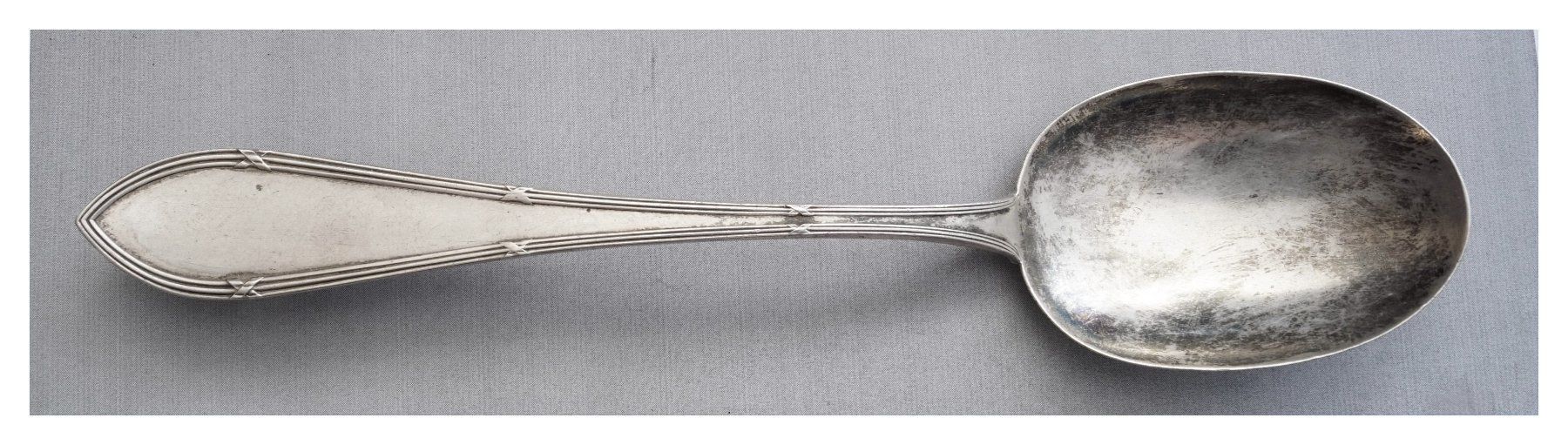 Jezler Cucchiai: Schöpflöffel Silber 90.8 g – Usato da Flamatt venduto da samowarow 2