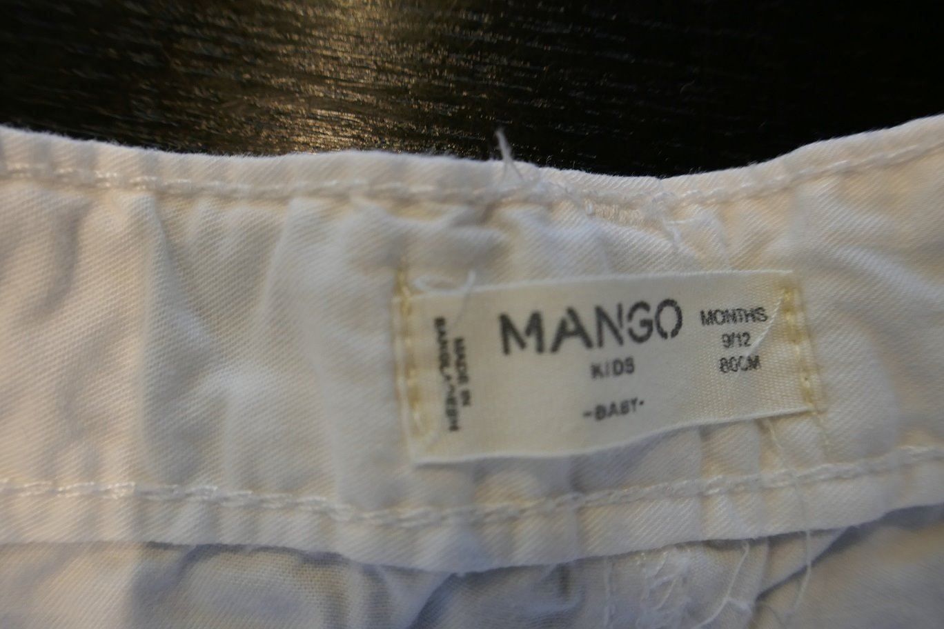 Hosen: Neuwertig: Weisse Shorts von Mango Gr.80 – Neu (gemäss Beschreibung) aus Horgen von Feli39 1