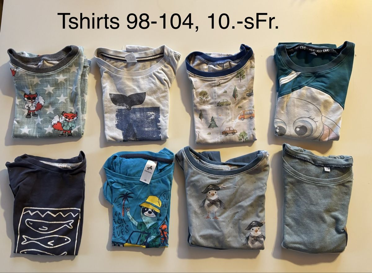 Lotti & Set di vestiti: Tshirt Set zu verkaufen – Usato da Urdorf venduto da Jessebel