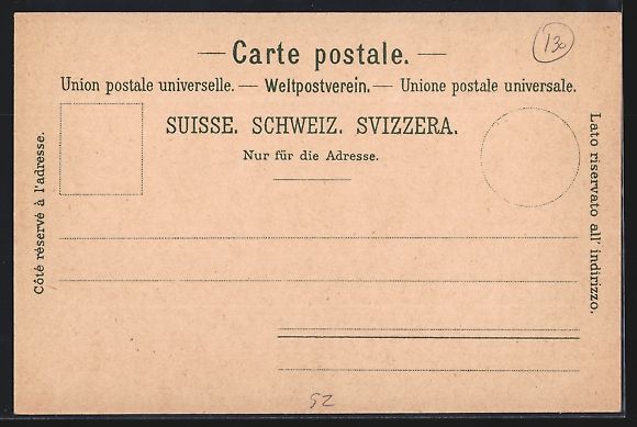 Cartoline postali: Litho Einsiedeln, Panorama, Couvent – Usato da Berlin venduto da bartko-reher 1