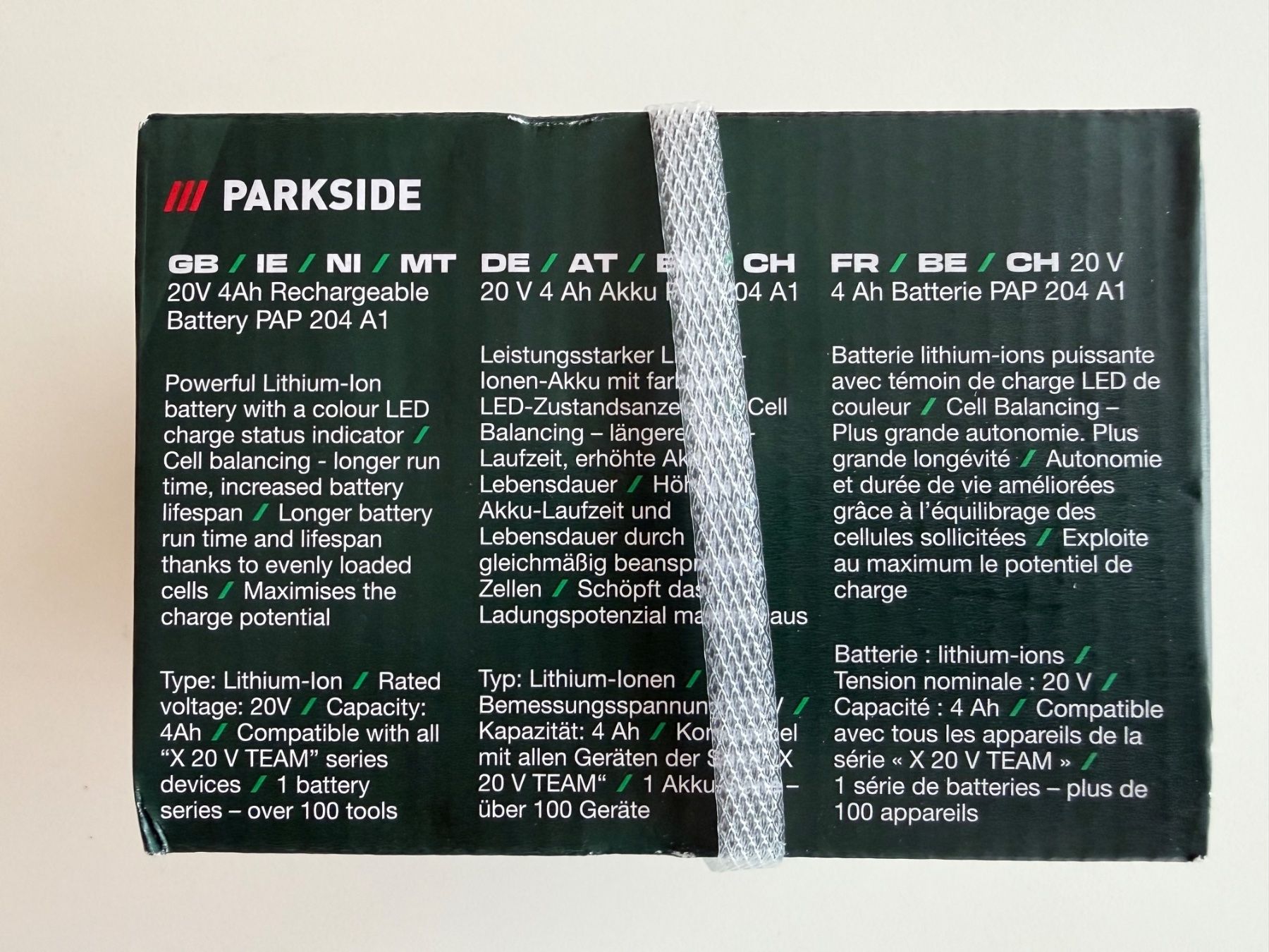 Parkside Akkus & Batterien: Batterie Parkside 20V / 4Ah – Neu und originalverpackt aus St-Gingolph von GoldenKeys 1