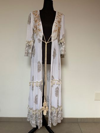 Boho Maxikleid/ Blusenmantel